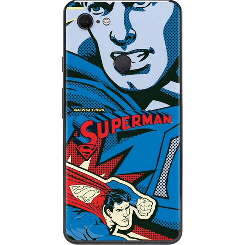 DC Comics Superman America's Hero Google Pixel 3 XL Skin